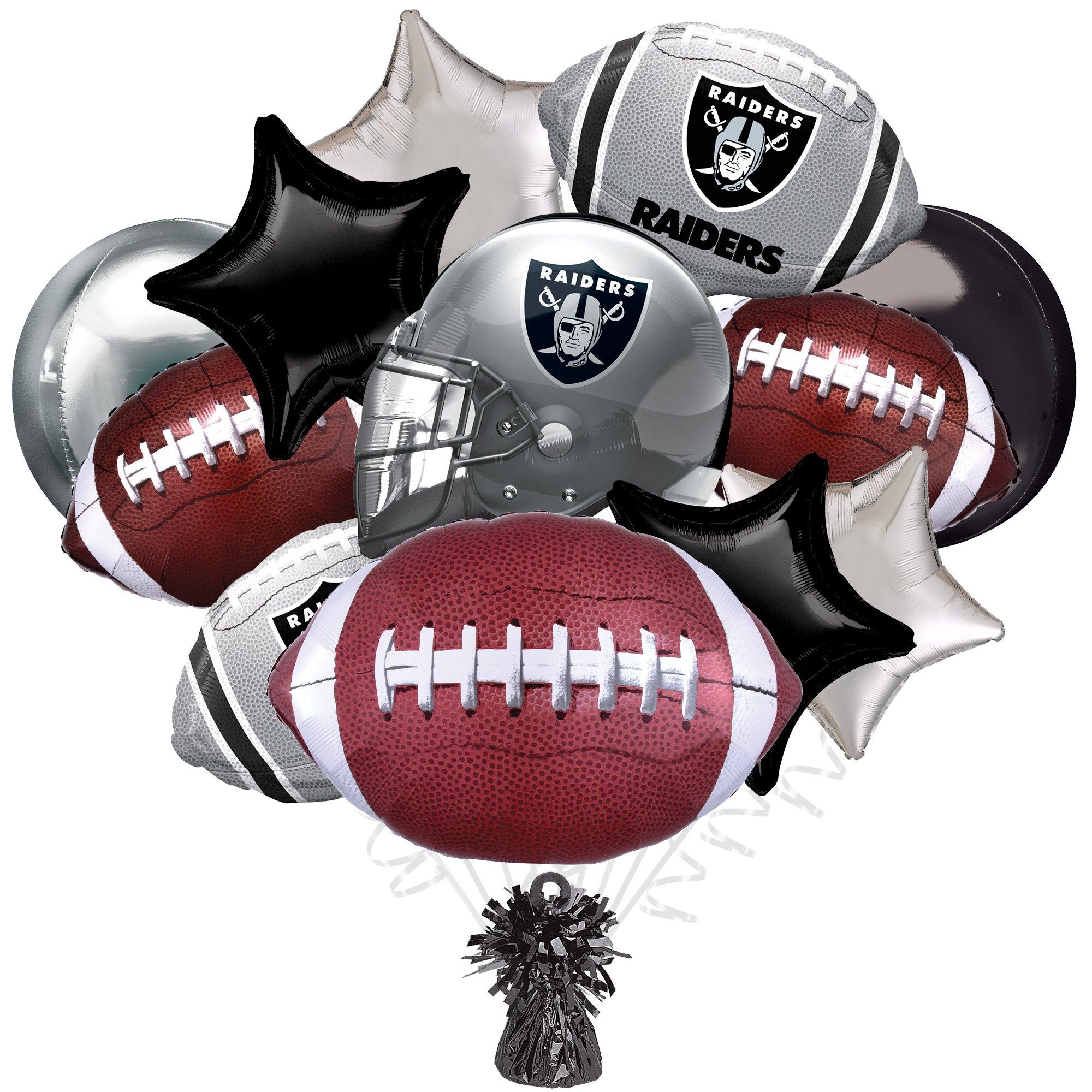 Las Vegas Raiders Foil Balloon Bouquet